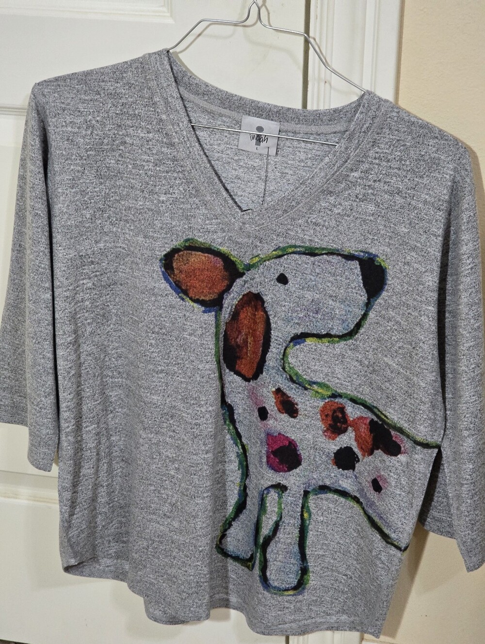 Dog Art Sweater NWT